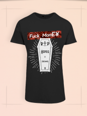 KRBxIKRZ /// MONEY /// LONG BLACKSHIRT